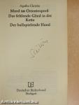 Mord im Orientexpreß/Das fehlende Glied in der Kette/Der ballspielende Hund