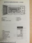 Samsung M6245/M6244/M6235/M6234 mikrohullámú sütő kezelési utasítása
