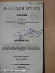 Jus ecclesiasticum catholicorum I.