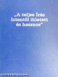 "A teljes Írás Istentől ihletett és hasznos"