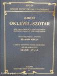 Magyar oklevél-szótár