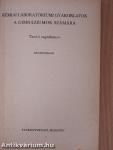 Kémiai laboratóriumi gyakorlatok a gimnáziumok számára