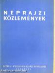 Néprajzi közlemények X. 1-2.