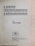 A számok törvényszerűsége a közgazdaságban