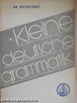 Kleine deutsche grammatik