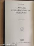 Magyar-angol kéziszótár