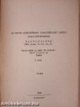 Az Orvos-egészségügyi Szakszervezet sebész szakcsoportjának nagygyűlése I-II.