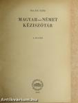 Magyar-német kéziszótár