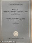 Műszaki matematikai gyakorlatok A. III.