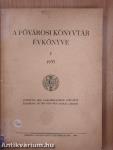 A Fővárosi Könyvtár Évkönyve 1935.