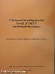 A Budapesti Szociolingvisztikai Interjú (BUSZI-2) egydimenziós tesztadatai