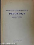 Budapesti Műszaki Egyetem programja - 1959/60. tanév