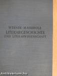 Literargeschichte und Literarwissenschaft