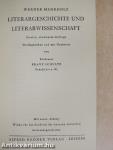 Literargeschichte und Literarwissenschaft