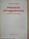 Helyesírási szöveggyűjtemény