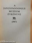 A Janus Pannonius Múzeum évkönyve 1987