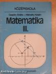 Matematika III.