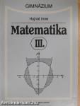 Matematika III.