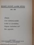 Életeim/Lírai történetszemlélet/Lelkek az éjszakában/Hogyan tanítottam én?/Mai jegyzetek