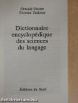 Dictionnaire encyclopédique des sciences du langage