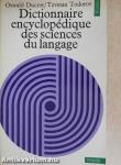 Dictionnaire encyclopédique des sciences du langage