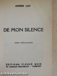 De mon silence