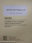 MS Word for Windows 2.0