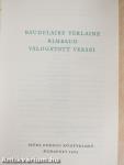 Baudelaire, Verlaine, Rimbaud válogatott versei 