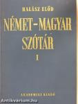 Német-magyar szótár I-II.