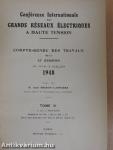 Conférence Internationale des Grands Réseaux Électriques a Haute Tension III.