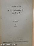 Középiskolai matematikai lapok 1957. évi 5. szám