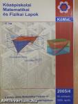 Középiskolai Matematikai és Fizikai Lapok 2005. április