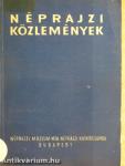 Néprajzi közlemények XI. 1-2.