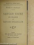 Savoir vivre en France et savoir s'habiller