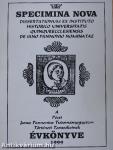 Specimina Nova Dissertationum ex Instituto Historico Universitatis Quinqueecclesiensis de Iano Pannonio Nominatae 1999