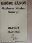 Bródy János Majdnem Minden Szövege III.