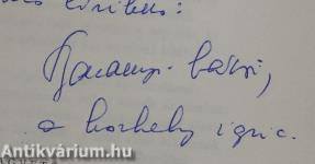 Villámok balladája (dedikált példány)