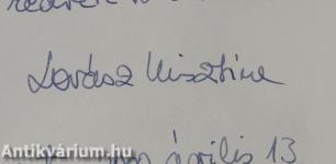 Csillagok szöges ágyán (dedikált példány)