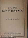 Általános könyvjegyzék 1947.