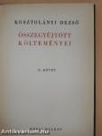 Kosztolányi Dezső összegyűjtött költeményei II.