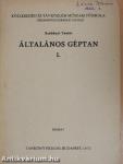 Általános géptan I.