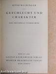 Geschlecht und Charakter