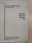 Highway capacity manual 1965.