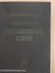 Orosz-magyar mezőgazdasági szótár