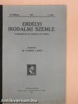 Erdélyi Irodalmi Szemle 1927. január-március