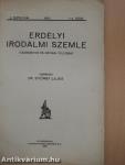 Erdélyi Irodalmi Szemle 1928. január-december