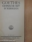 Goethes Gespräche mit Eckermann