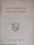Hét évszázad magyar versei