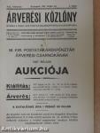 Árverési Közlöny 1927. május