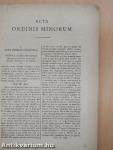 Acta Ordinis Minorum Januarii-Decembris 1883